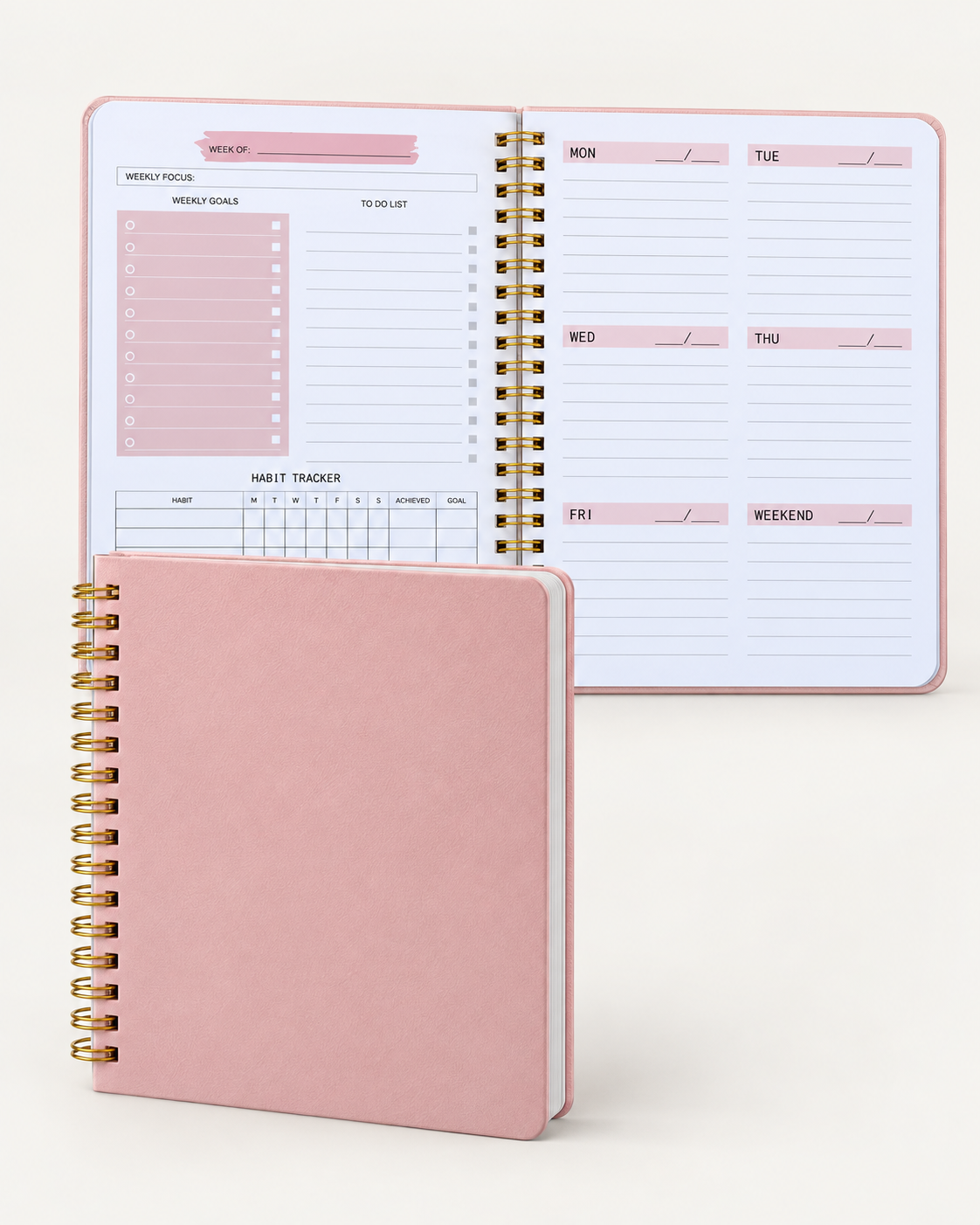 The Undated Weekly Planner