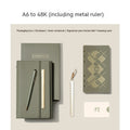  Green Including Metal Ruler