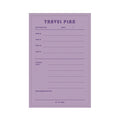  Travel plan