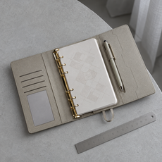 A6 Loose-Leaf Notebook editorial lifestyle view