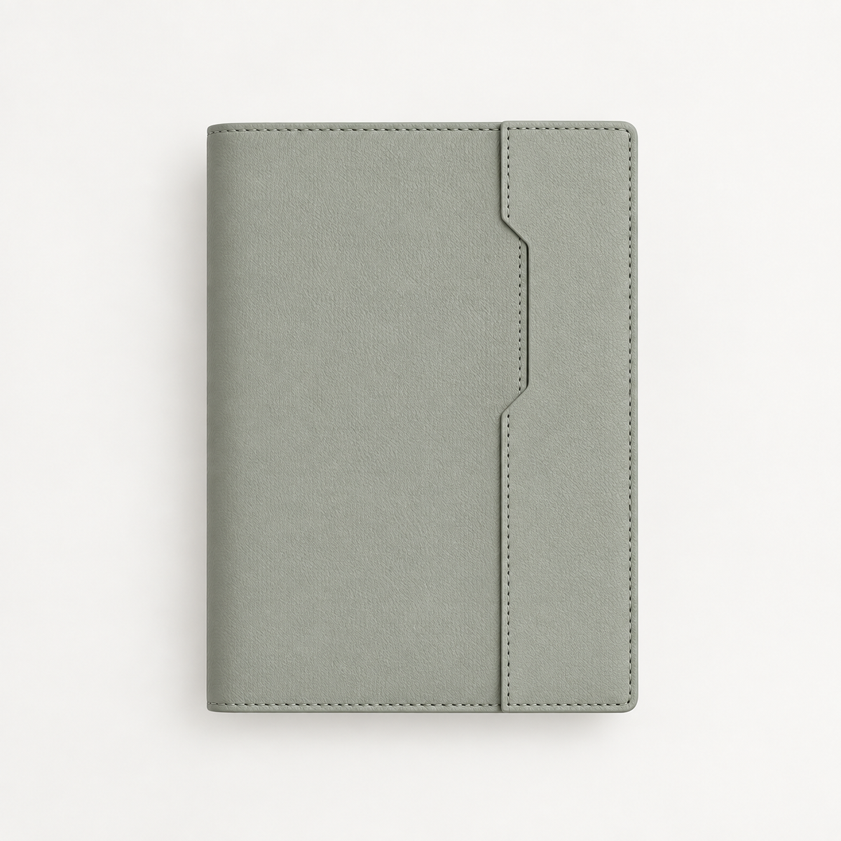 Twilight green A6 Loose-Leaf Notebook front view