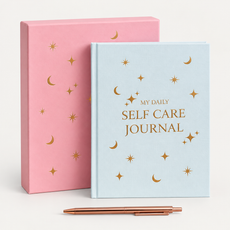 Celestial self-care journal gift set