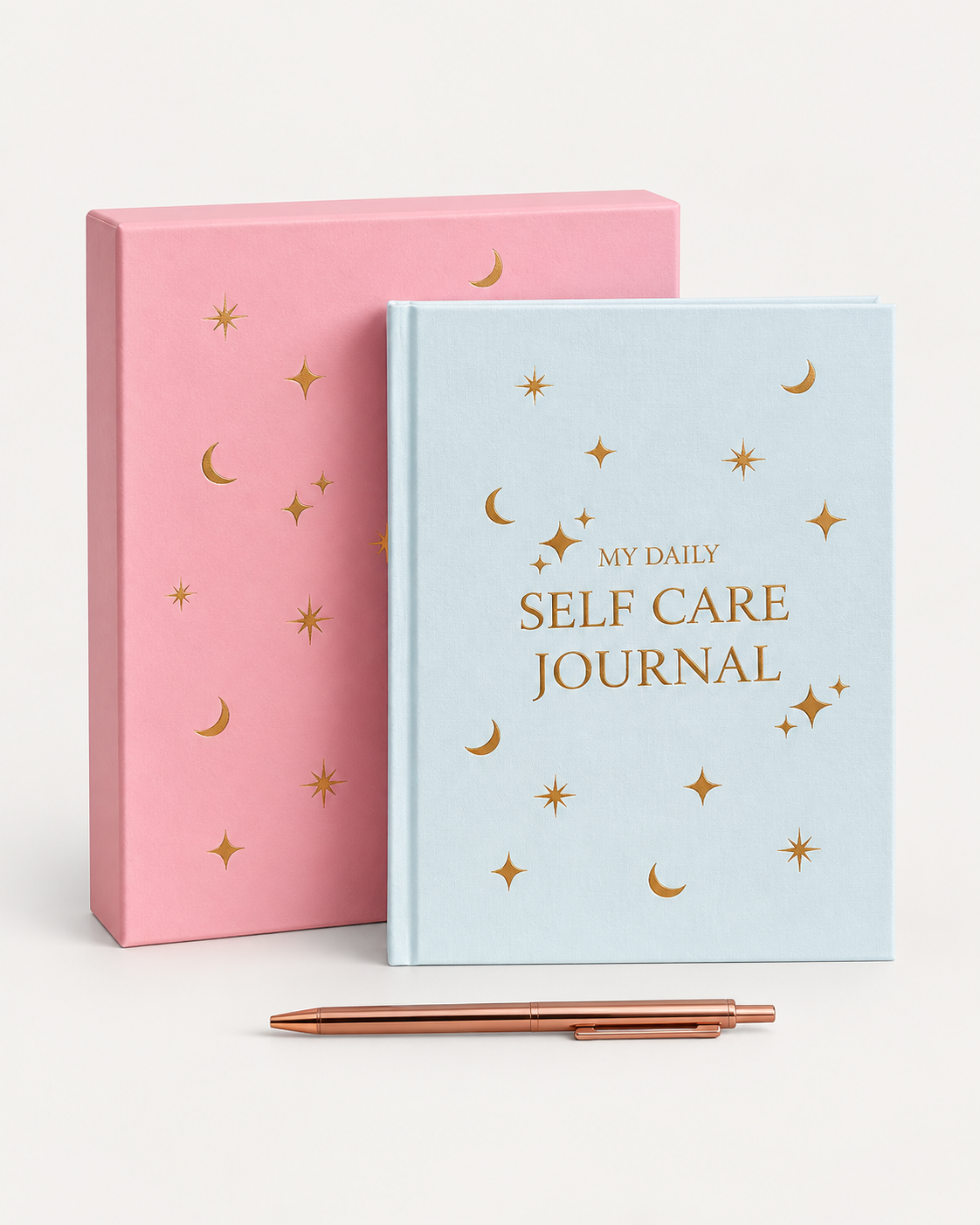 Celestial self-care journal gift set