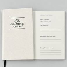 The Gratitude Journal guided interior pages