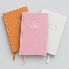 Gratitude and Prayer Journal editorial colourway arrangement