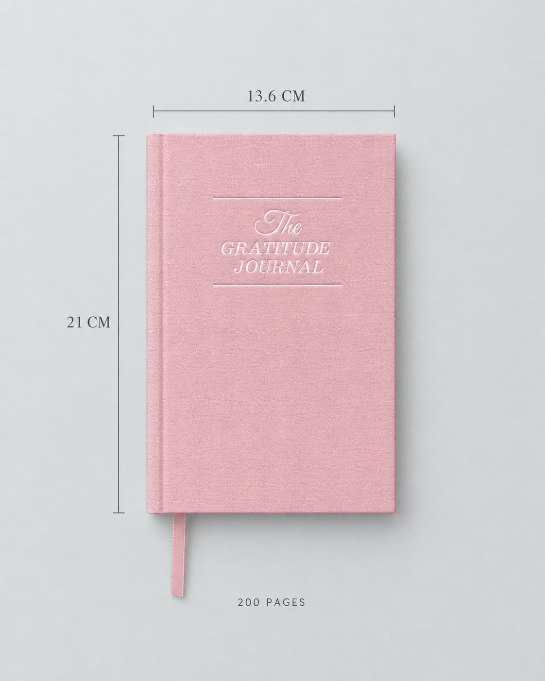 Gratitude and Prayer Journal size 13.6 by 21 centimetres