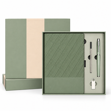 Notebook Gift Box Vacuum Cup Set Business Gift Company Activity High-end Practical Gift on white background
