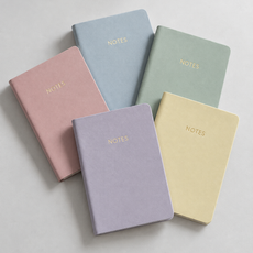 Mini Notes Notebook in all five colourways