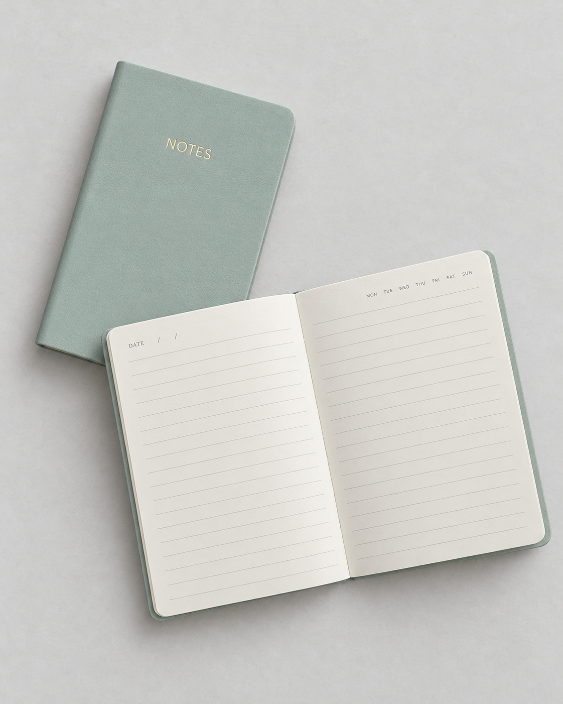Mini Notes Notebook lined interior pages