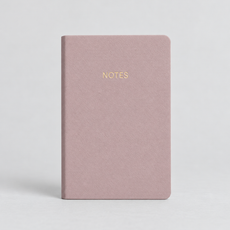 Purple Mini Notes Notebook front view