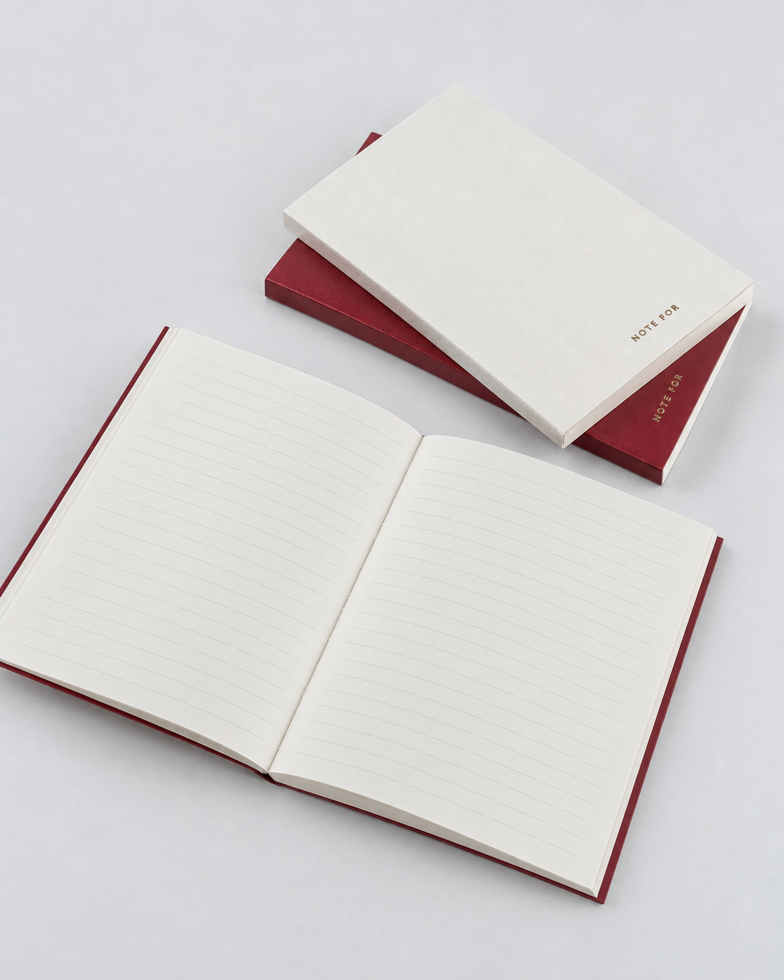 Note For Notebook horizontal lined pages