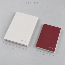 Note For Notebook A5 and A6 size options