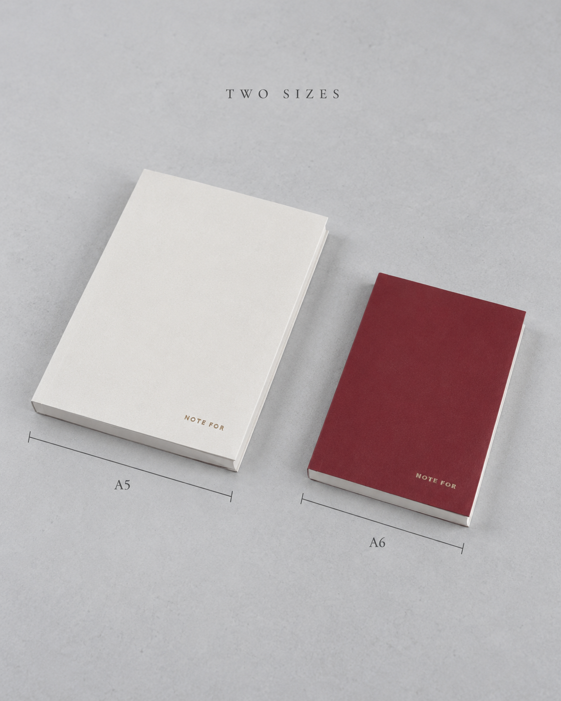 Note For Notebook A5 and A6 size options