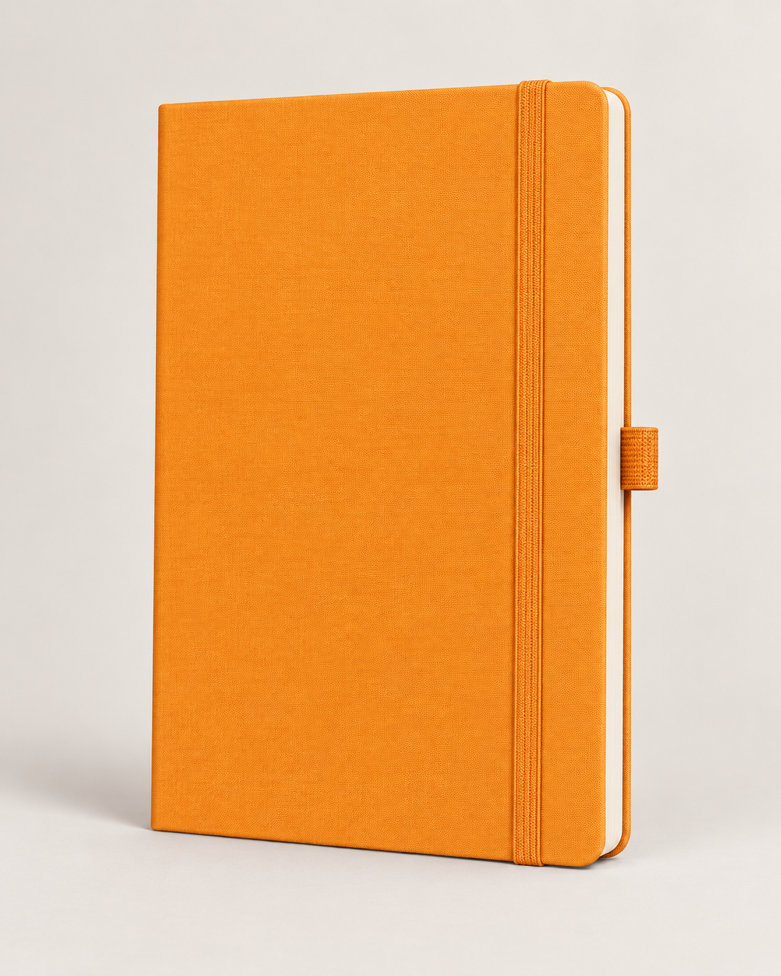 Premium orange A5 everyday notebook