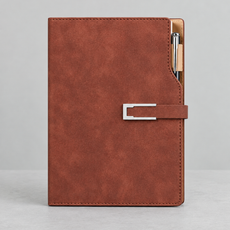Coffee brown Schedule Planner front view