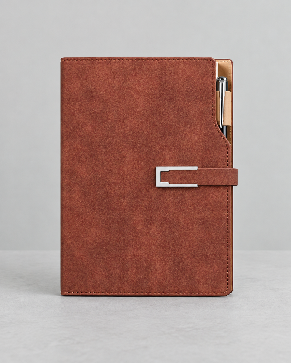 Coffee brown Schedule Planner front view