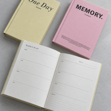 Weekly Plan Notebook interior planning pages