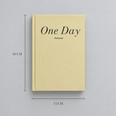 Weekly Plan Notebook size 13 by 18 centimetres