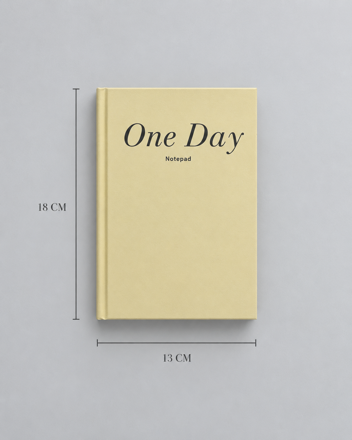 Weekly Plan Notebook size 13 by 18 centimetres